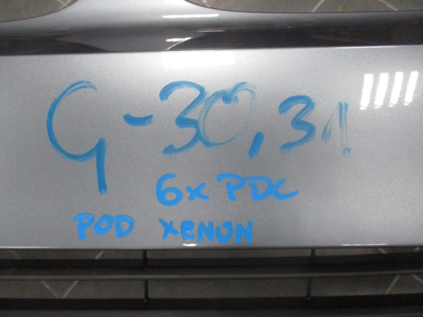 FRONTSTOSSSTANGE BMW G30 G31 6XPDC UNTER XENON