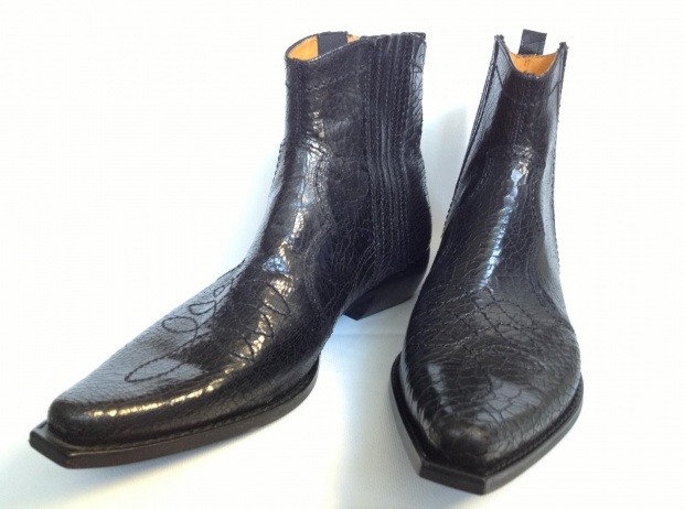 Wall Street kowbojki skóra naturalna R.41 czarne Rozmiar 41