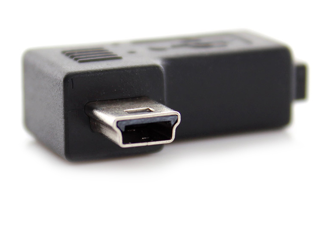 

Adapter Kątowy mini Usb do mini Usb Lewy