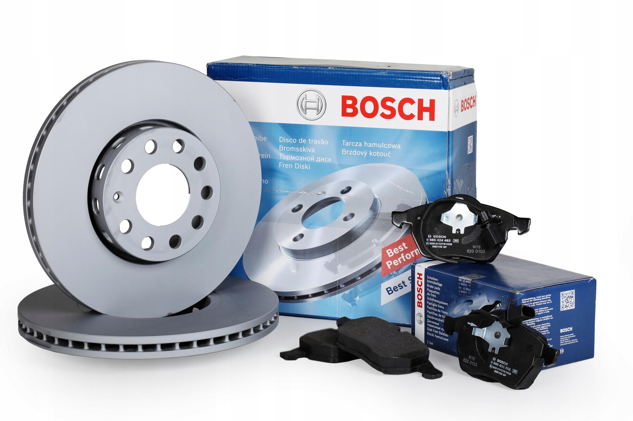 

Tarcze Klocki Bosch Przód Opel Vectra B 5OT