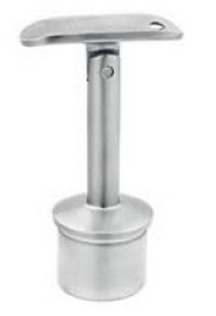 

Inox Łącznik słupka rury 42,4 reg. do wklejenia