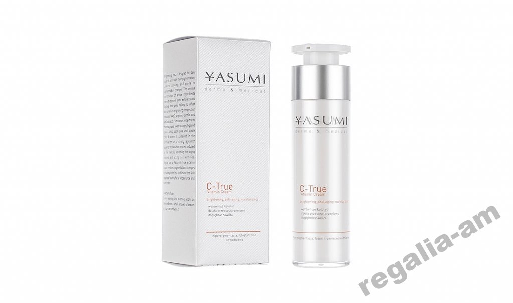 

Yasumi C-True Krem na przebarwienia z witaminą C