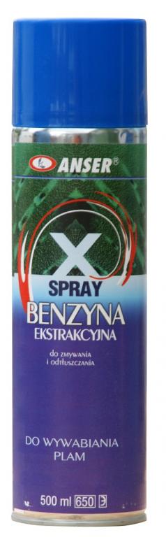 

Benzyna Ekstrakcyjna W Aerozolu Spray 500ML