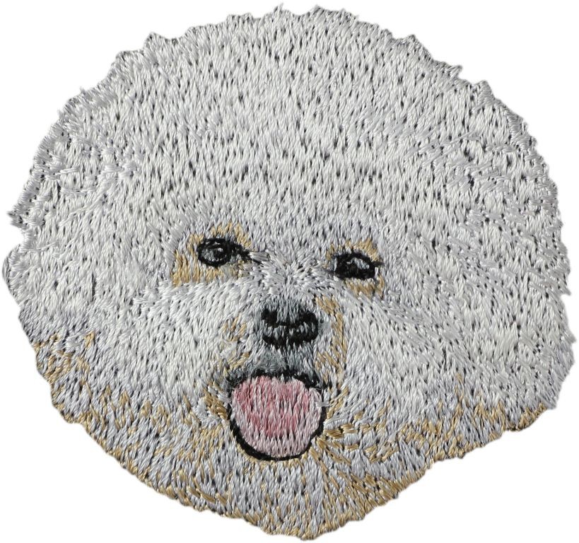 

Bichon Frise Haft Naszywka Przyszywka Łata