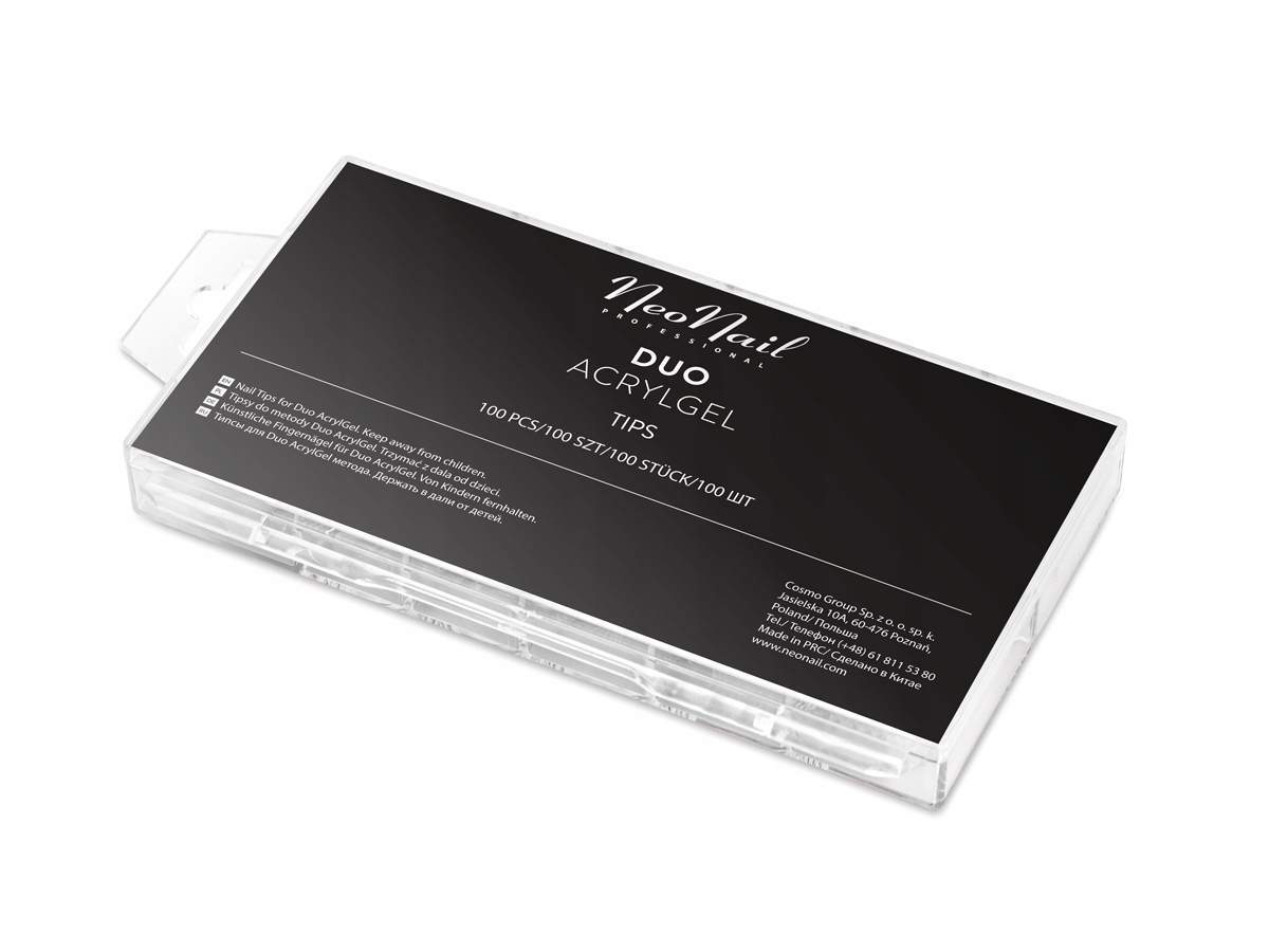 

Neonail Formy Tipsy Duo AcrylGel do budowy
