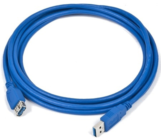 

Przedłużacz USB3.0 1,8m Gembird Am-af Usb 3.0 blue