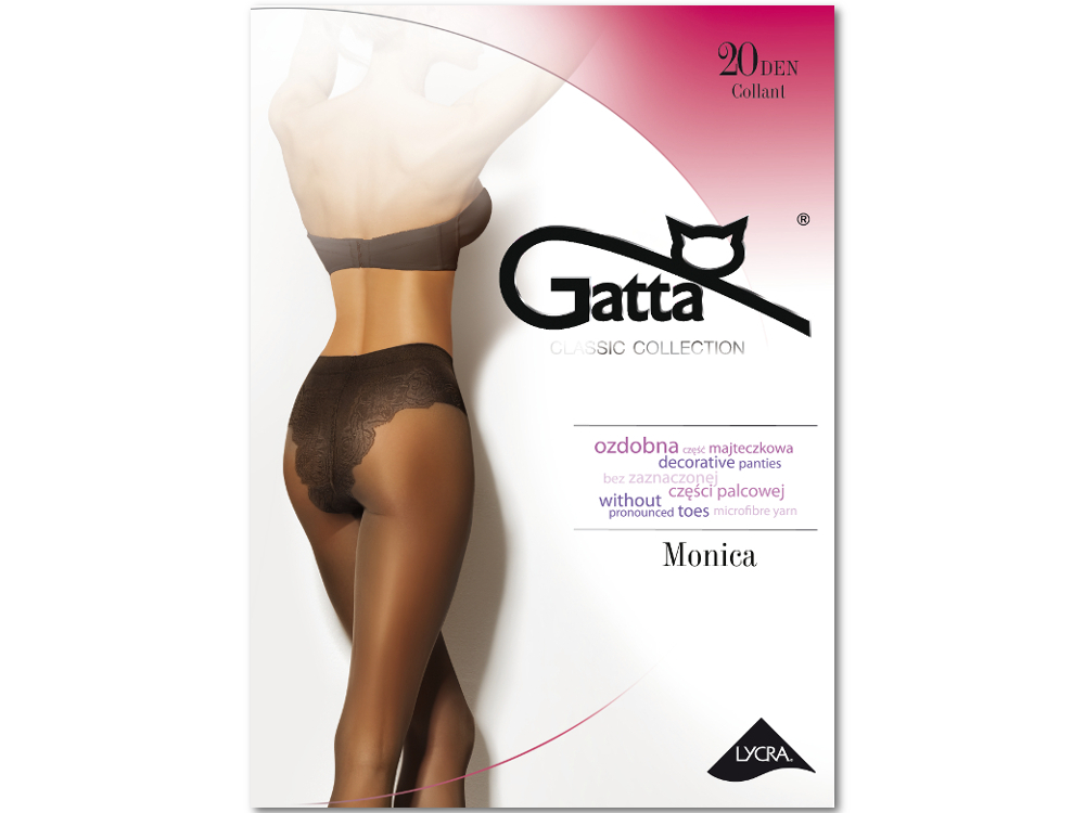 

Monica Gatta Rajstopy 20 Den mikrofibra Kolory r.4