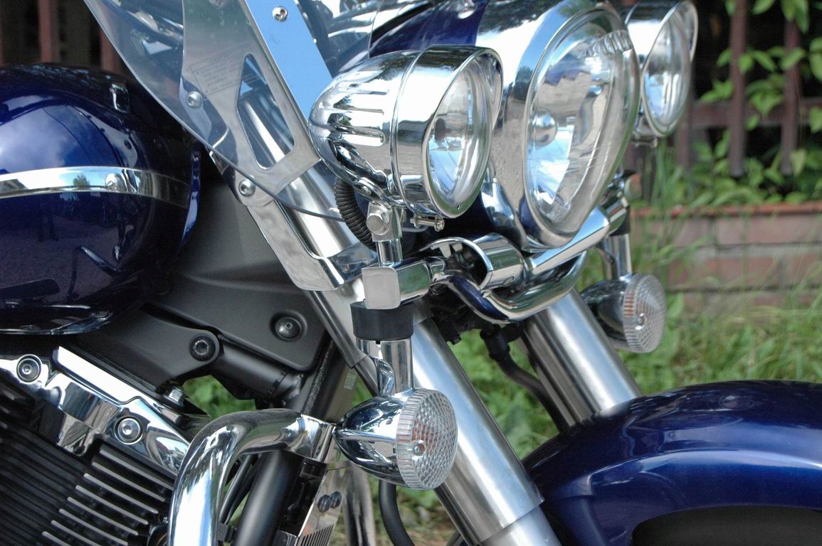 32-23 - YAMAHA XVS1300 ПОЛНОЧЬ ЗВЕЗДА КРОНШТЕЙН LIGHTBAR