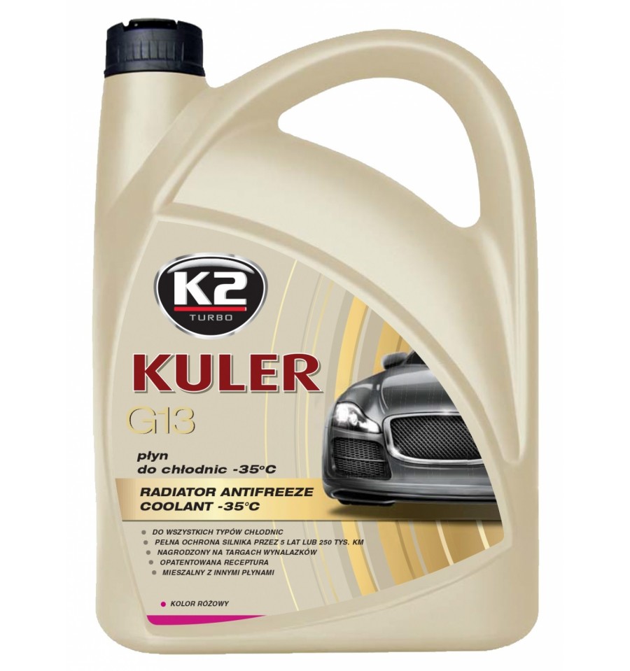 

K2 Kuler -35C Płyn Do Chłodnic Różowy 5L G13