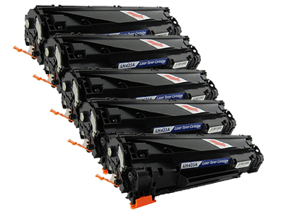 

5x Toner Do Drukarki Hp CB435A Lj P1005 P1006