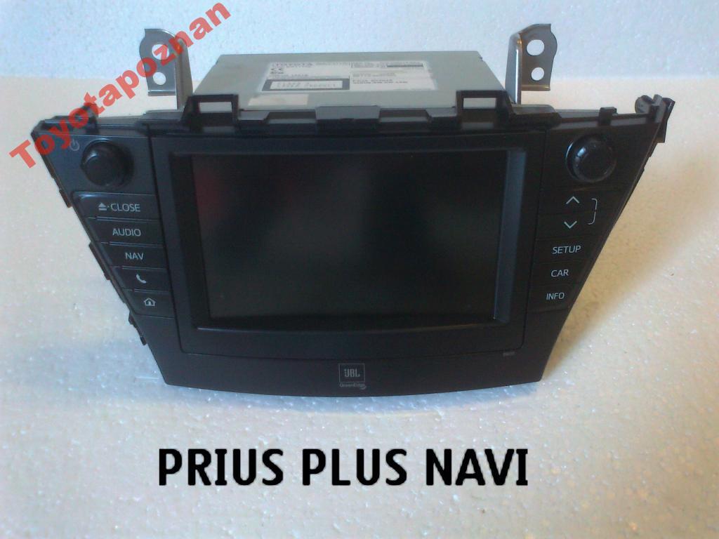 PRIUS + PLUS НАВІГАЦІЯ NAVI JBL ПІД РАДАРОМ