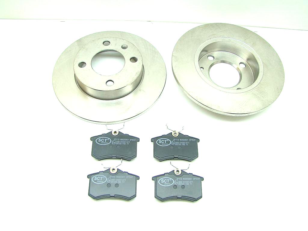 = ДИСКИ + КОЛОДКИ СЗАДИ CORDOBA IBIZA LUPO POLO=