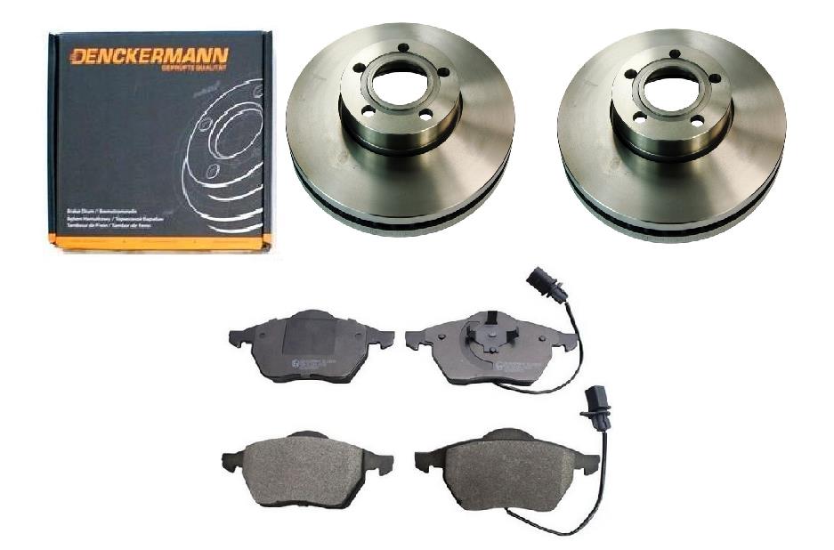 Kotouče Ham. Brzdy Vw Passat B5 Přední 282 mm Sada.