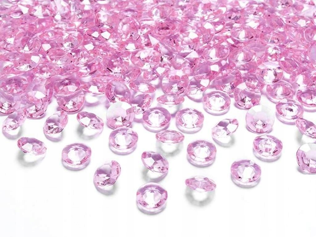 

Diamentowe Konfetti 12mm Kryształki Na Stół 100szt