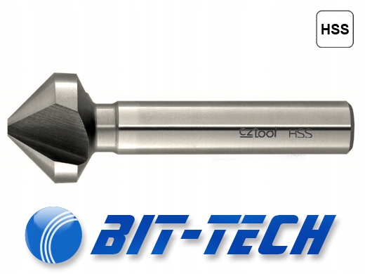 Pogłębiacz Frez Fazownik stożkowy fi 16mm 90st HSS Marka Cztool