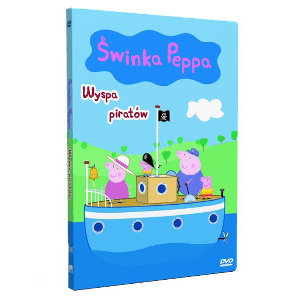 ŚWINKA PEPPA WYSPA PIRATÓW DVD PEPA 13 odc. wys24h