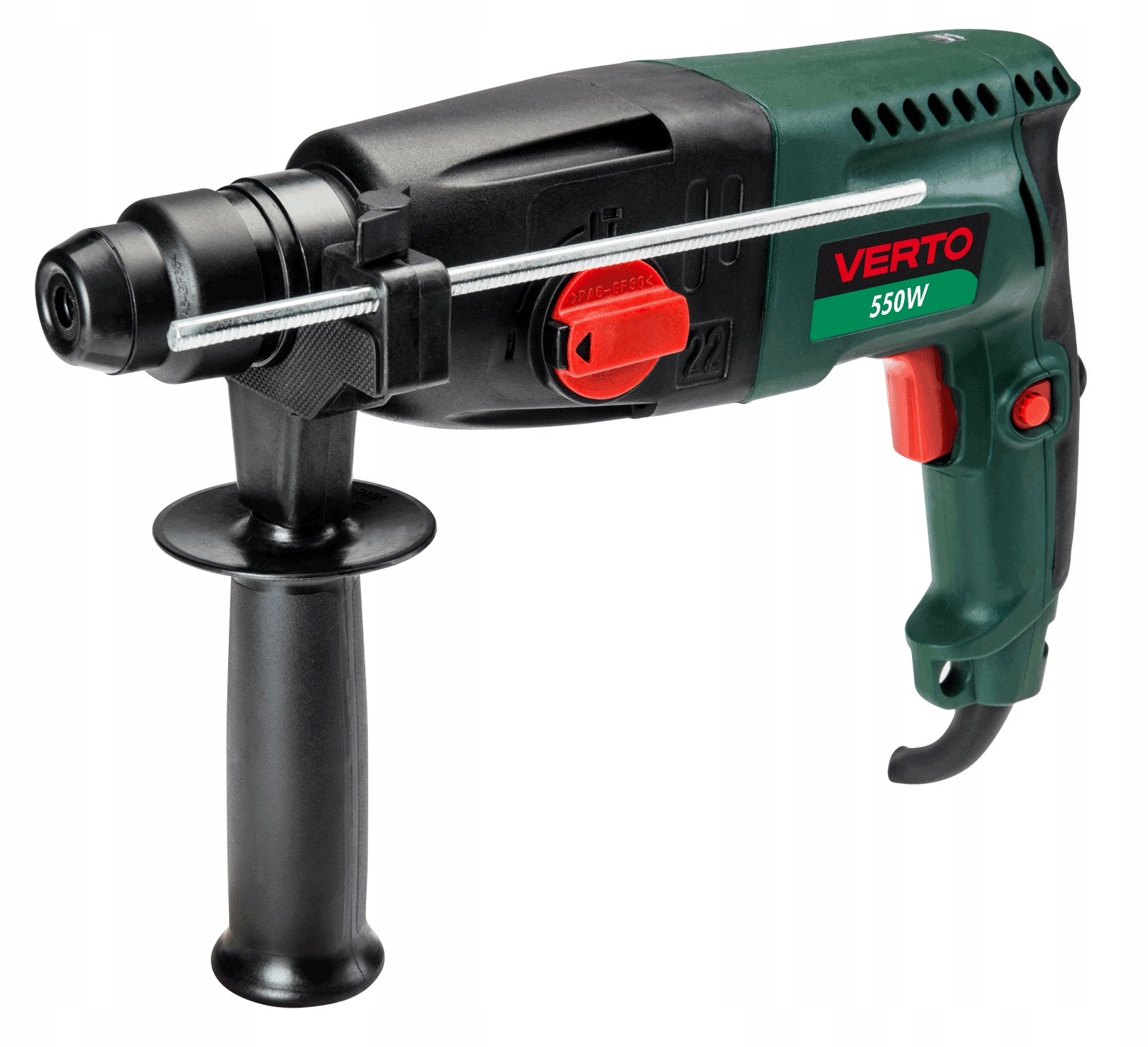 

Verto Młot Udarowy Sds Plus 50G365 550W