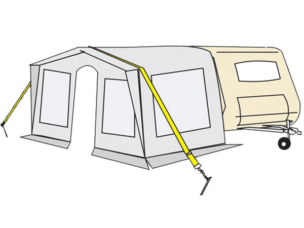 Naciąg pas sztormowy FIAMMA 11m przeciwwietrzny CZ Marka Fiamma