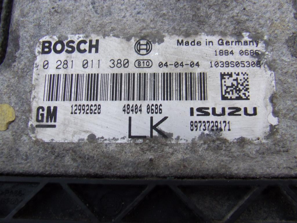 OPEL ASTRA III H Komputer 1.7 CDTI GM 12992628