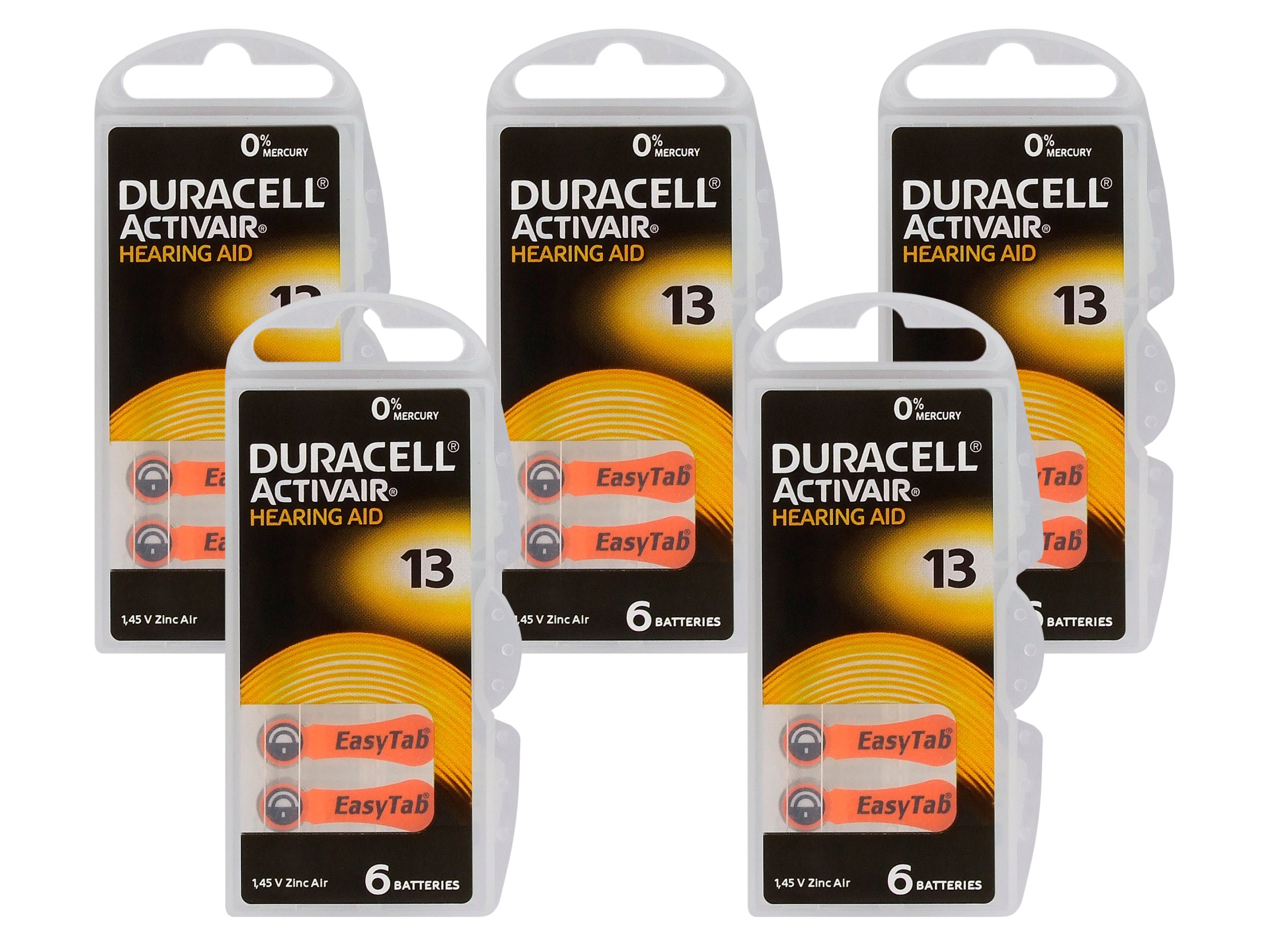 

Duracell 13 baterie do aparatów słuchowych 30 szt