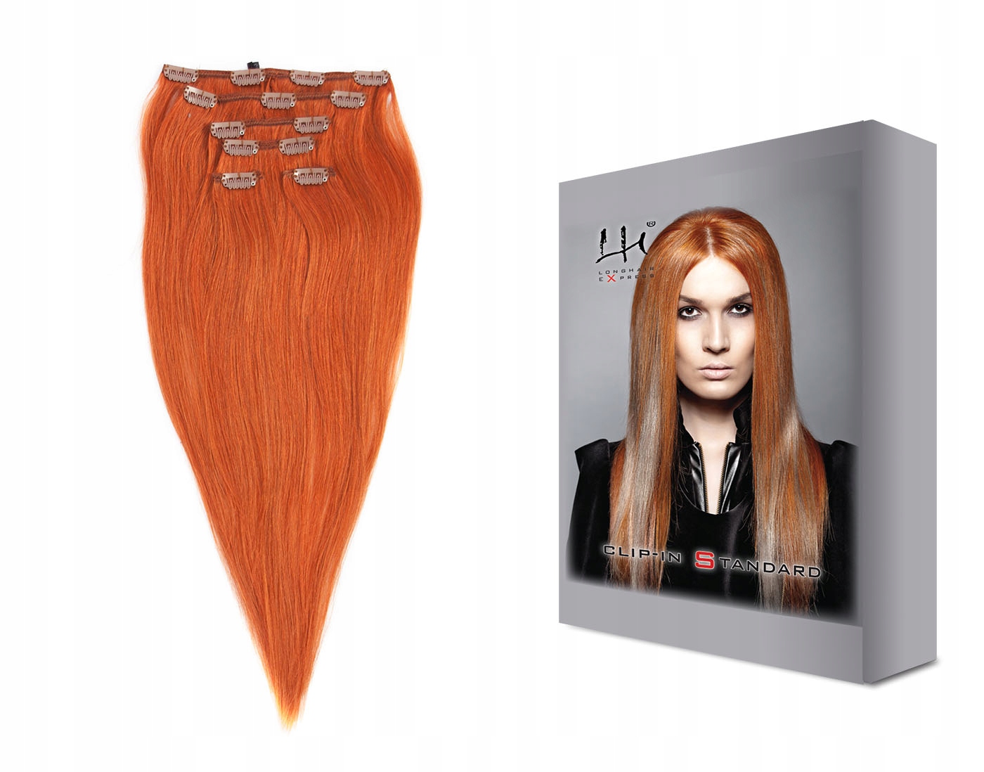 1005 50-55 cm 6dílná sada přírodních vlasů