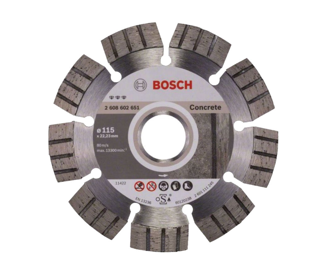 

Bosch Tarcza Diamentowa 115mm twardy beton