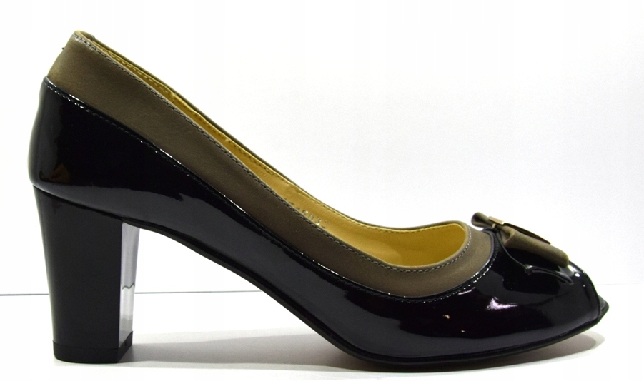 Elegantní Dámské Polobotky Odhalený Prst 1562 VEL.36