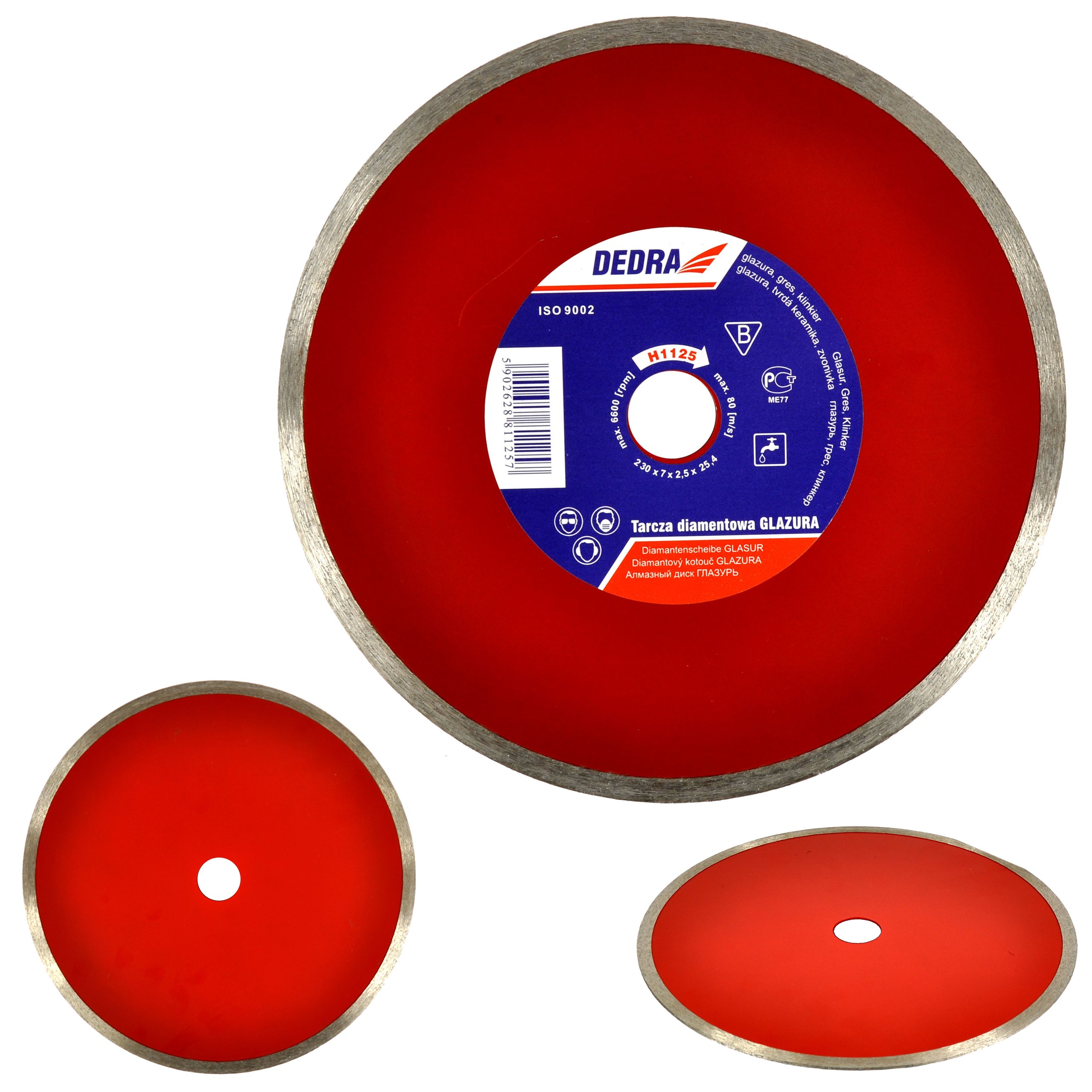 

Tarcza Diamentowa Do Glazury Gresu 180mm x 22,2mm