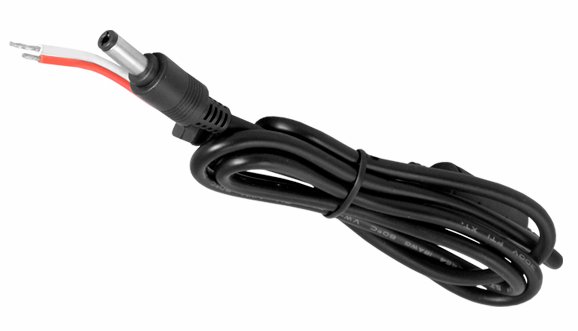 

Przewód Kabel zasilacza DC 2,5 / 5,5 wtyk (3064)