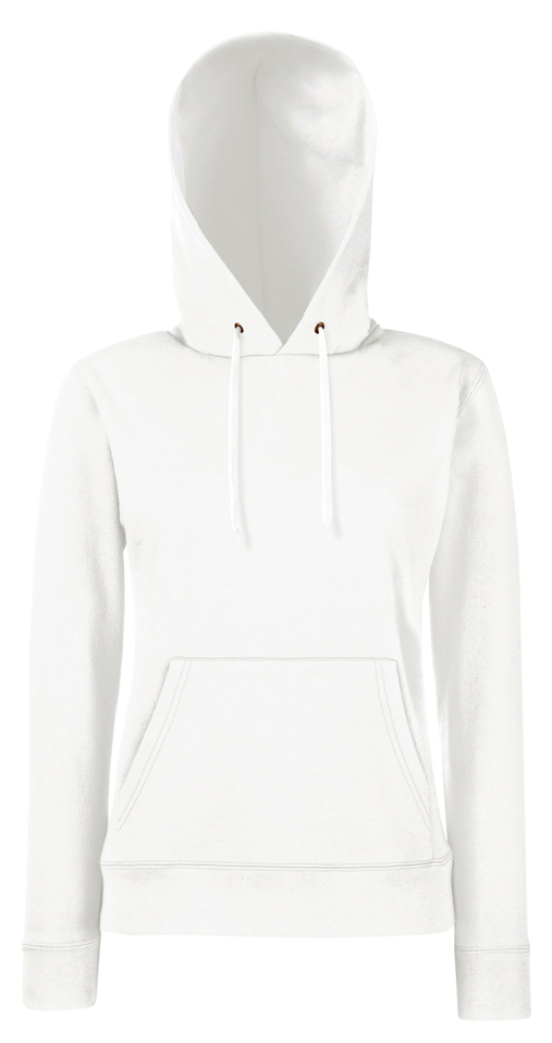 

Fruit Of The Loom Damska Bluza z Kapturem White L