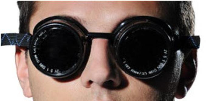 Gogle Spawalnicze CIRSMA Ochronne Okrągłe Szybki EN175/EN166 Stan opakowania oryginalne