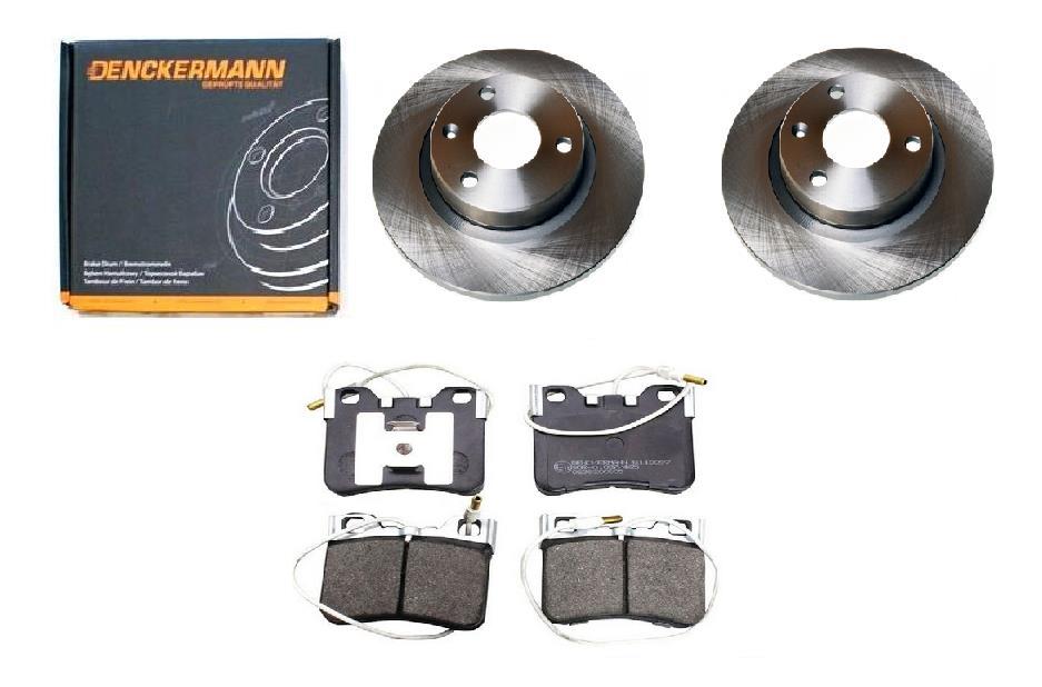 Kotouče Citroen Saxo Ax Peugeot 106 3 Šrouby Přední 238 mm Sada