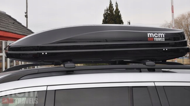 Box dachowy bagaznik na dach Hakr Magic 320 czarny Volume 320 l