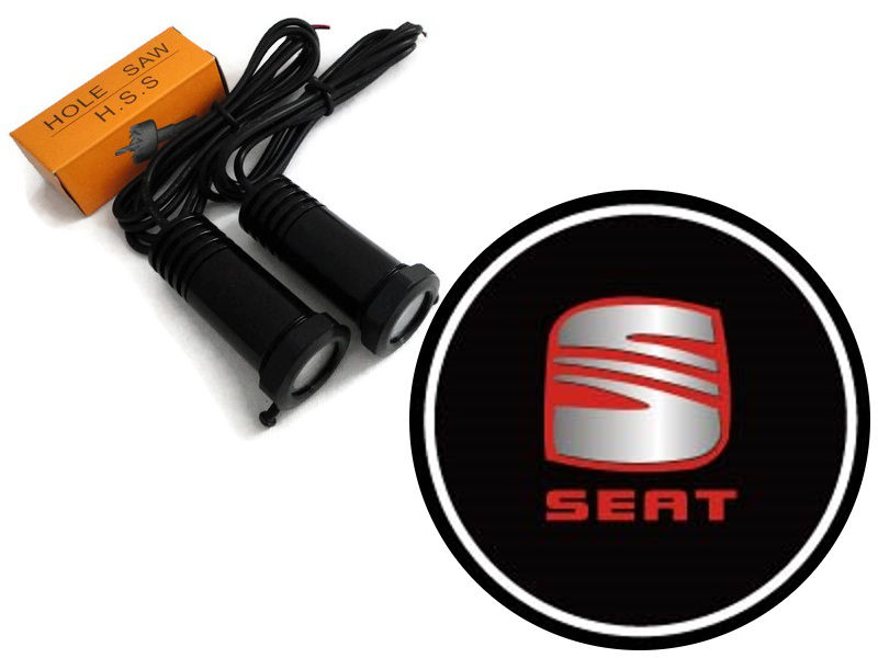 свет LED POWITALNE ЛОГОТИП SEAT SUPER MOC 2x7w MAX foto 1