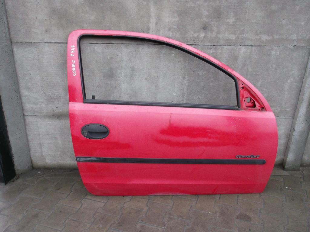 ДВЕРИ ПРАВЕ OPEL CORSA Cd Y547 -ДОСТАВКА-