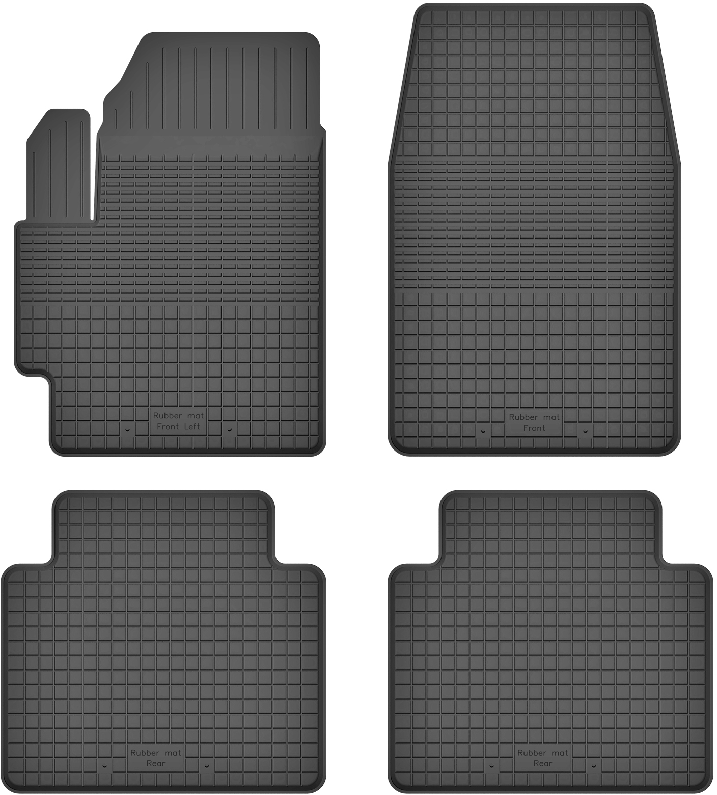

Toyota Prius III (09-15) Dywaniki Gumowe Korytkowe