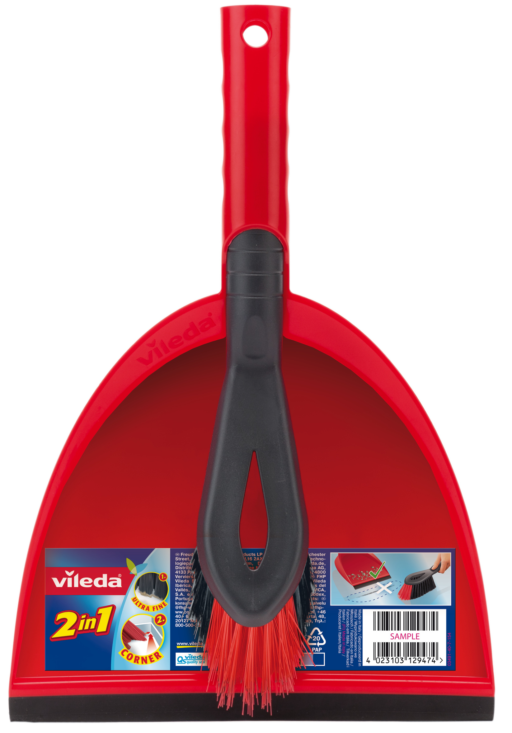 

Szufelka zmiotka Vileda 2w1