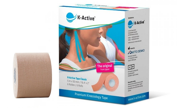 

Taśma Taping Kinesiology Tape Tejp Tejpy K-active