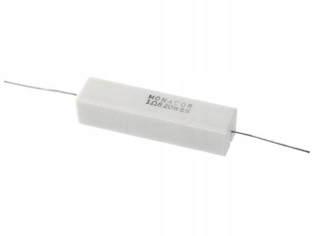 

Rezystor cementowy dużej mocy 1,8 ohm 20 W