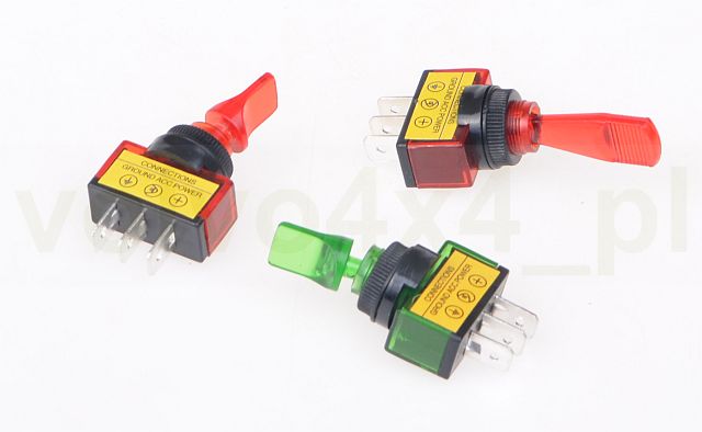 WŁĄCZNIK PRZEŁĄCZNIK 12V ŚWIATŁO HALOGEN LAMPA LED Numer katalogowy części RS-ASW14D