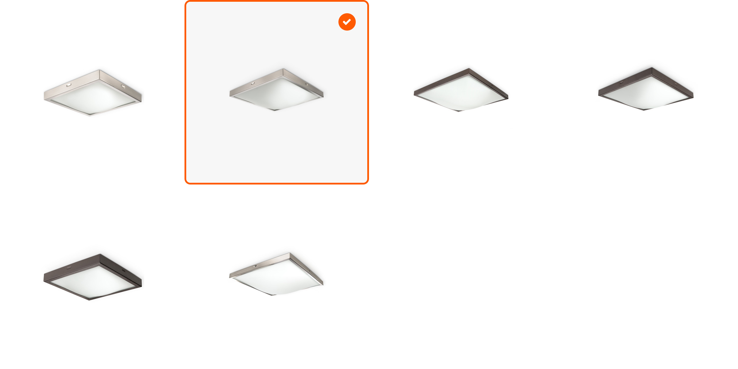 LAMPA SUFITOWA PLAFON 30 CM STUDIO SATYNA SOLLUX Kolor odcienie szarości i srebra