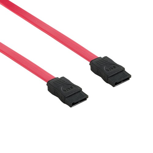 Kabel Do Dysku Sata Serial Ata 3 1m dł. czerwony