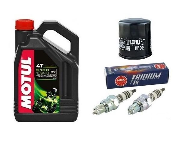 Масло Motul фильтр свечи для SUZUKI SFV 650 гладиус