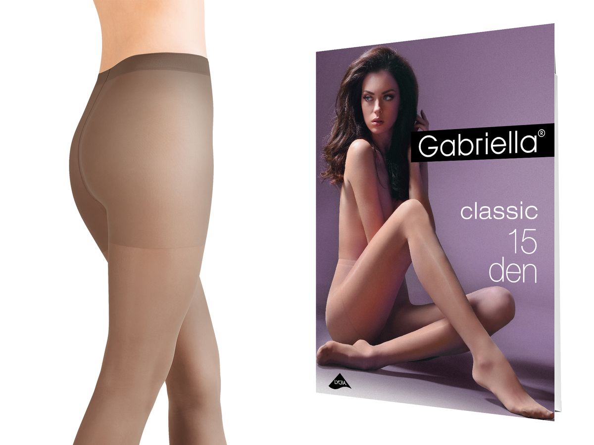 

Rajstopy Gabriella Classic 15 den Muscade 4
