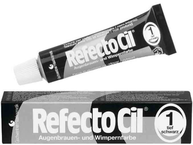 

slay Henna Refectocil żelowa Czarna 1 w żelu czerń