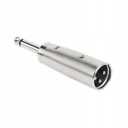 

Adapter Jack 6,3mm wtyk - Xlr męski