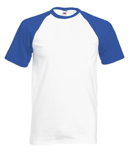 

Baseball White/Royal Blue XL