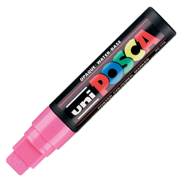 

Marker Uni z farbą Posca PC-17K Różowy 15mm