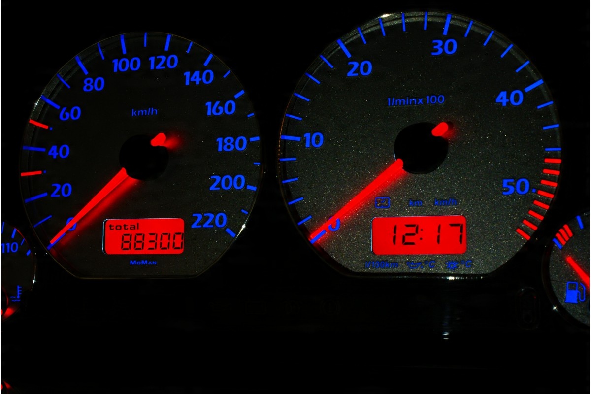VW Jetta 3 Tarcze licznika INDIGLO Wzór 5 MoMan вага (з упаковкою) 0,6 кг