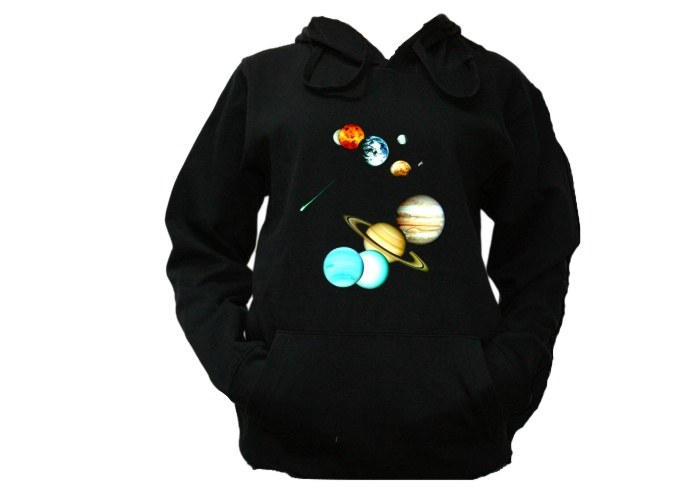 

Bluza Kaptur Kosmos Galaxy Planety